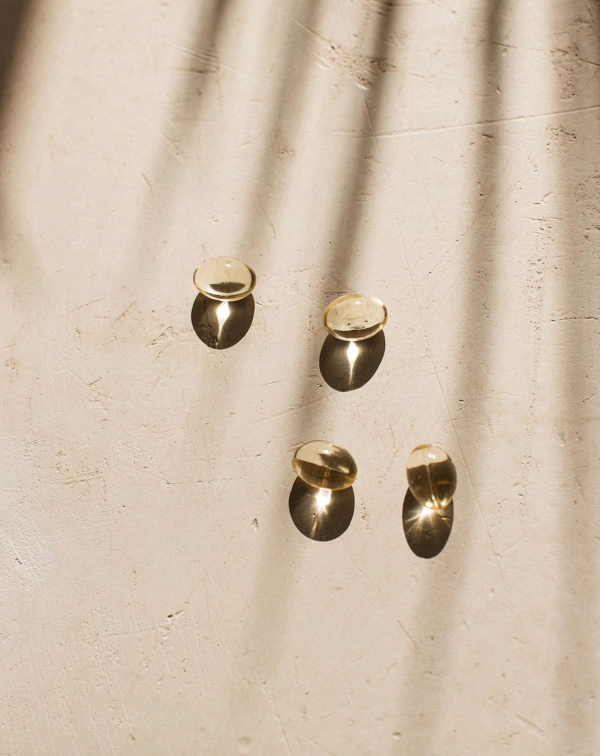 Fish oil and a metallic taste in the mouth