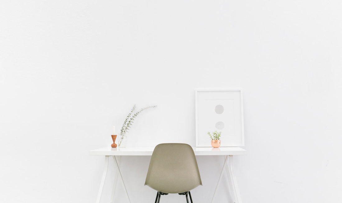 Clear your workspace to focus your mind.