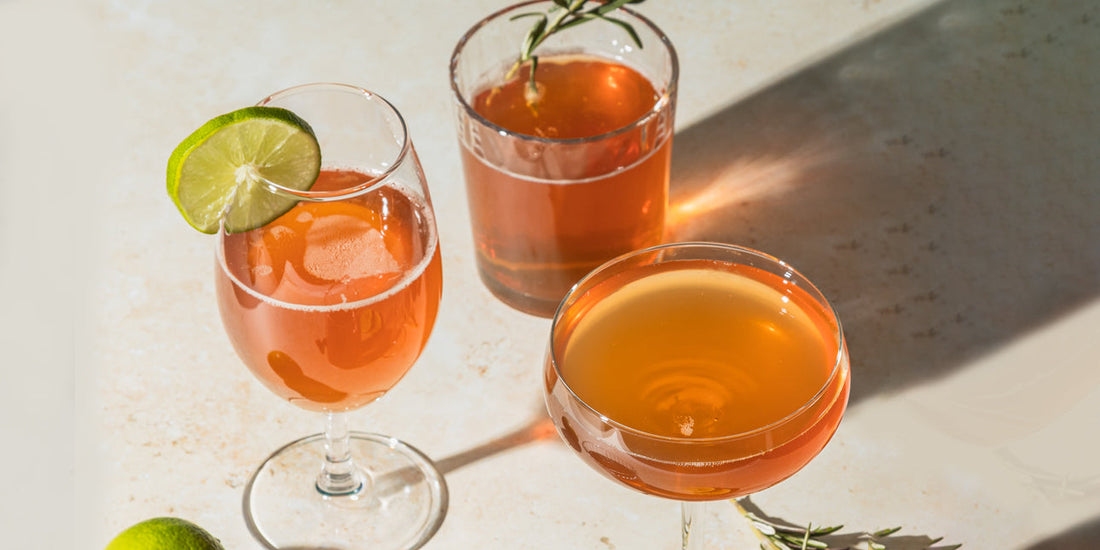 Beauty-boosting blackberry and ginger mocktail