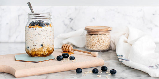 overnight oats with collagen bare biology