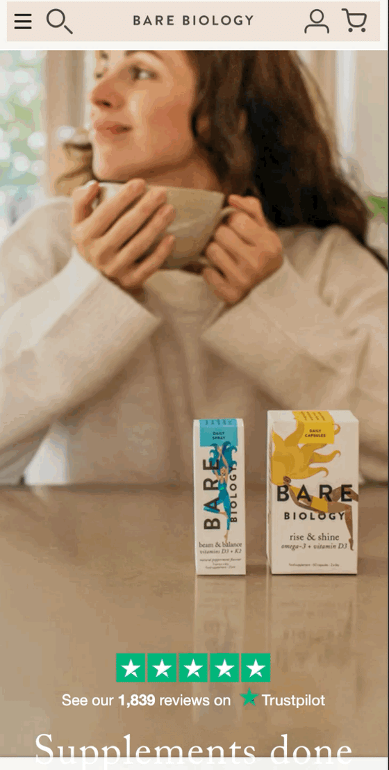 How to manage a Bare Biology subscription instructions