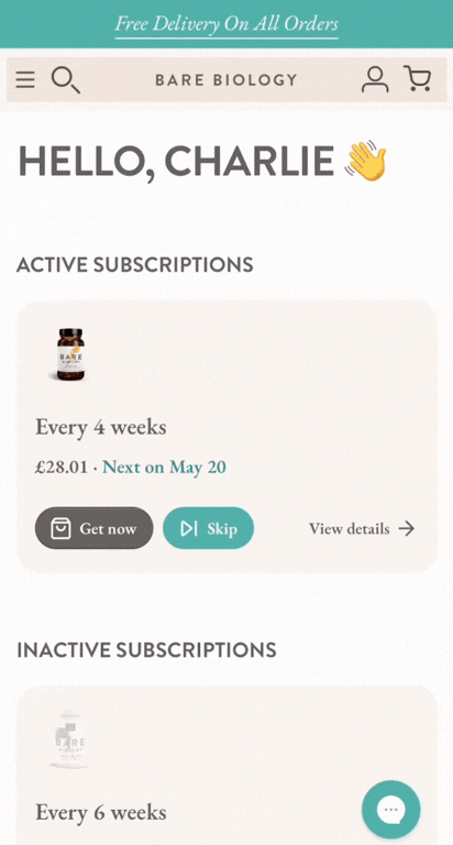 How do I add another product to my subscription GIF