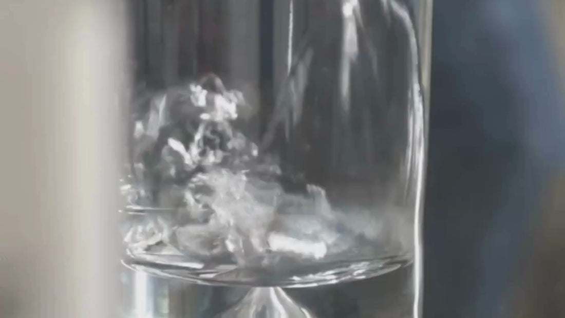 Video of Skinful Vitamin C Collagen Powder being mixed into a glass of water