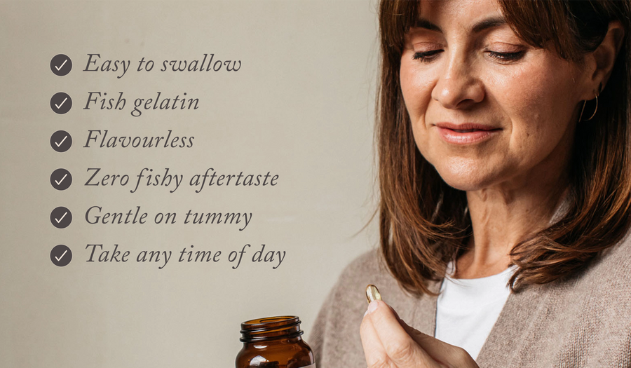 Rise & Shine Omega-3 Plus Vitamin D3 Capsules
